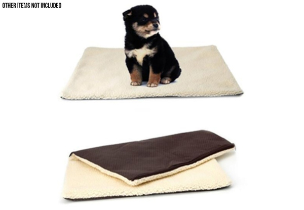 Self-Heating Thermal Pet Bed - Two Sizes Available & Option for Two
