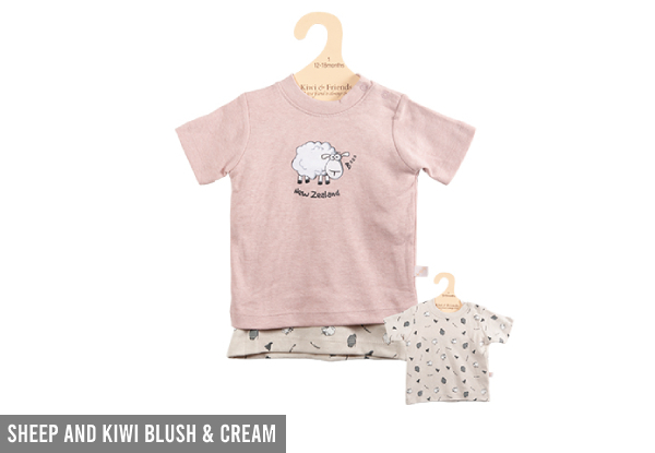 Two-Pack of Baby Tees - Three Styles & Four Sizes Available