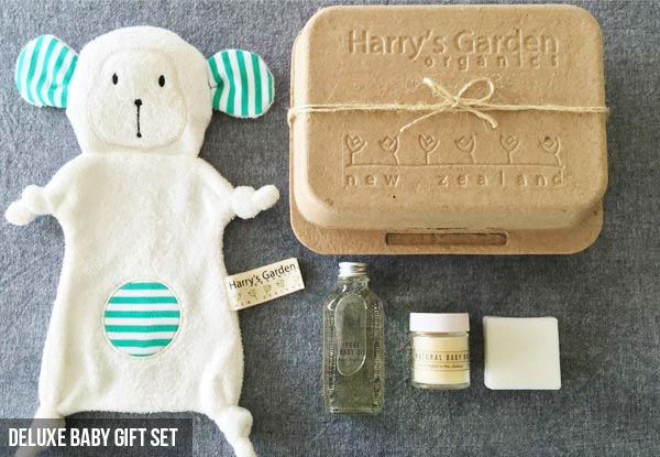 Organic Baby Gift Sets - Option for Smoochie & Balm or Deluxe Set