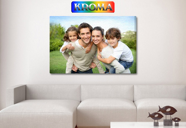 From $35 for a Large Personalised Canvas Print incl. Nationwide Delivery