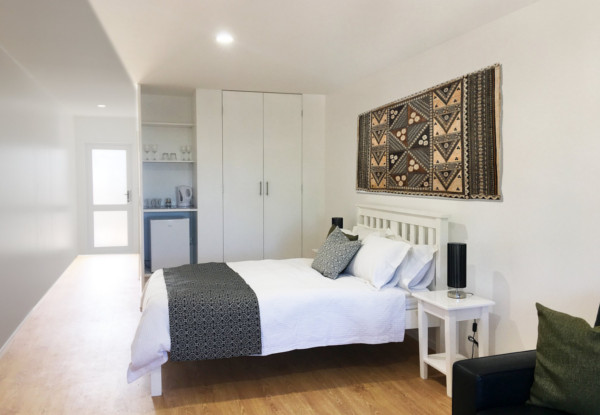 Per Person Twin Share Five-Night Stay in a Deluxe Queen Room incl. a Day Trip to Watch & Swim with Whales