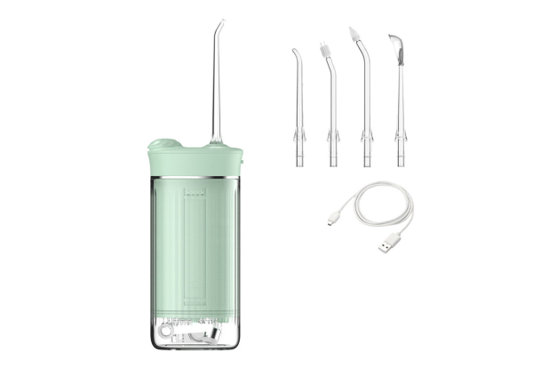 Four-Modes Telescopic Water Dental Flosser - Available in Three Colours