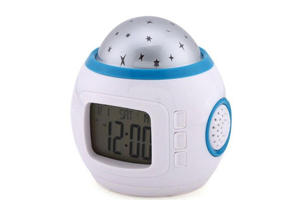 LED Star Projector Clock with Free Metro Delivery