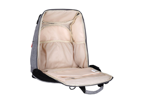 Baby Nappy Bag with Stroller Hooks - Three Colours Available with Free Delivery