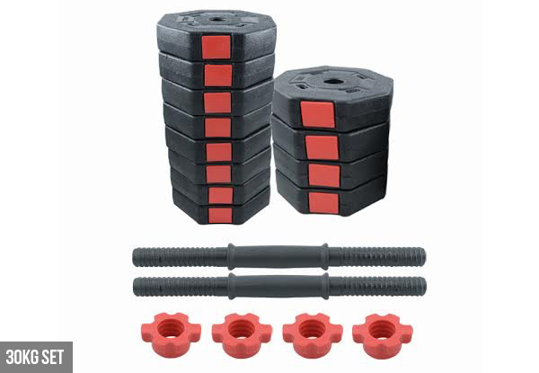 20kg Octagon Dumbbell Set - Options for 30kg & 40kg Available