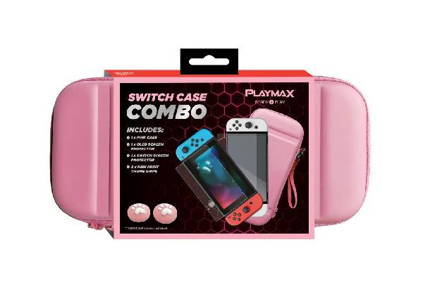Playmax Case Combo Compatible with Nintendo Switch