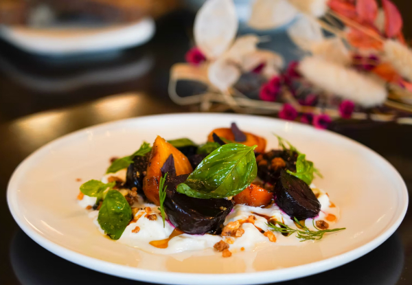 $99 Dinner for Two People at York Bistro with 5 Sharing Plates- Parehua Resort Martinborough Value $142 (31% Discount)