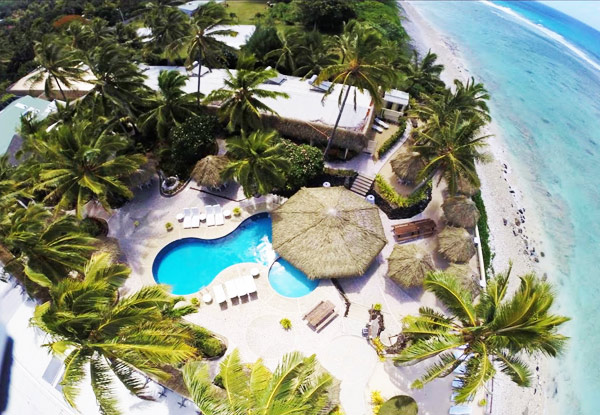 Per-Person Twin-Share for a Five-Night Raro Getaway in Tamure Room with Hot Daily Breakfast - Options for Poolside Room and Shoulder or Low Season Available