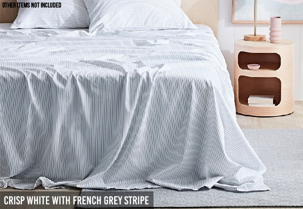 Palazzo Linea King Single Sheet Set - Six Styles Available with Free Delivery