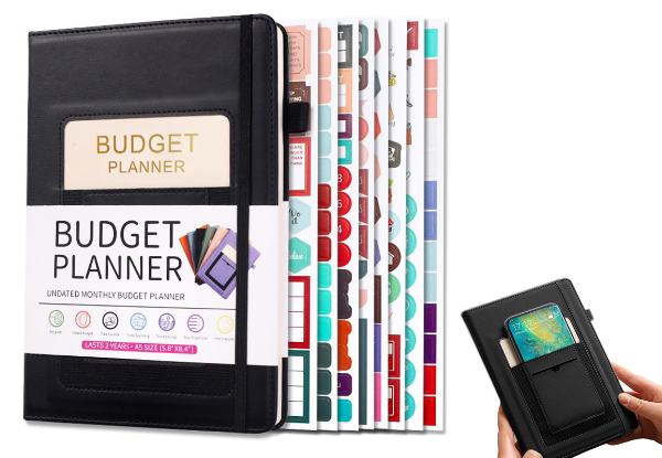 Monthly Budget Planner with Bill Organiser Expense Tracker - Available in Two Colours