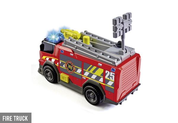 Dickie City Heroes Vehicle Range - Four Options Available