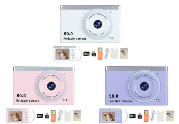 4k Digital Camera Point & Shoot Camera Kit - Three Colours Available