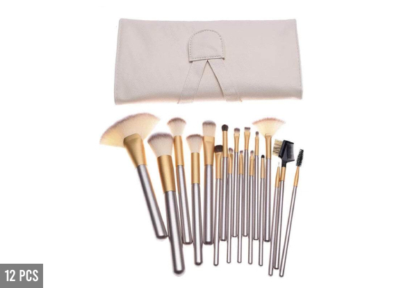 Champagne Gold Make Up Brush Set - Three Sets Available