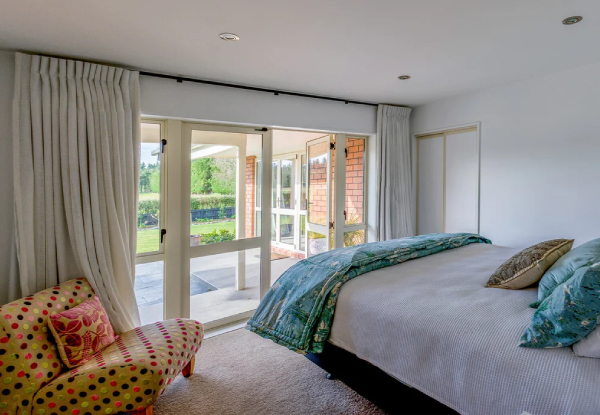One-Night Country Escape in West Melton Canterbury for Two incl. Continental Breakfast at Gem Bed & Breakfast - Option for Two Nights