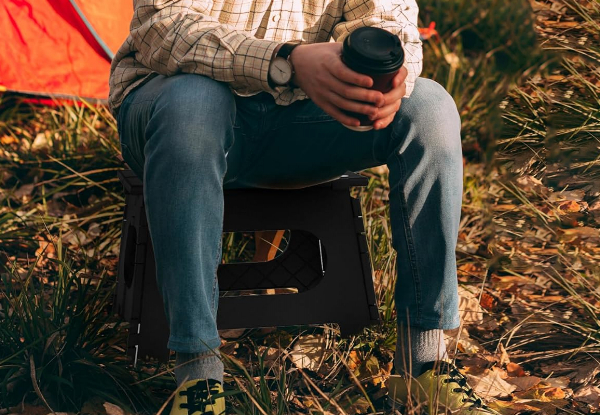 Portable & Lightweight Folding Step Stool - Available in Three Colours