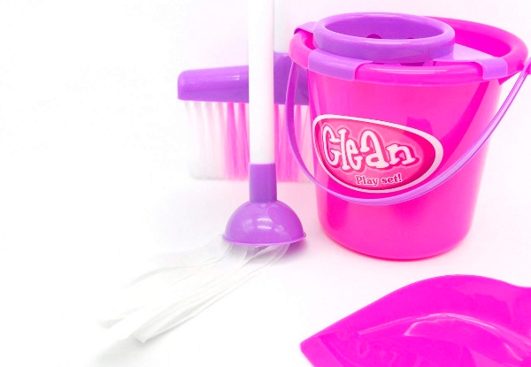 Five-Piece Kids Toy Cleaning Set