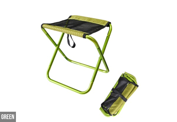 Portable Folding Chair - Three Colours Available