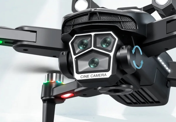 8K Dual Camera Drone with RGB LED Light