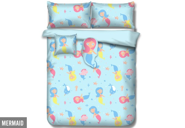 Ramesses Five-Piece Adventure Comforter Set Double - Three Sizes & Eight Designs Available