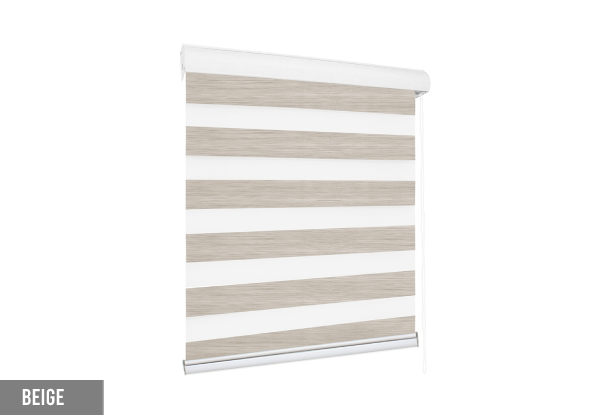 Marlow Blackout Zebra Roller Blind Curtain - Two Colours Available