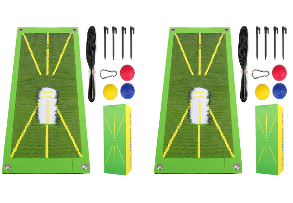 Golf Training Mat Set for Swing Detection - Option for Two