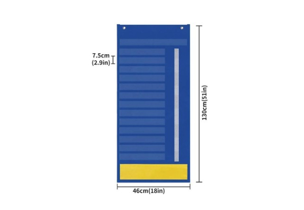 Kids Daily Schedule Pocket Chart