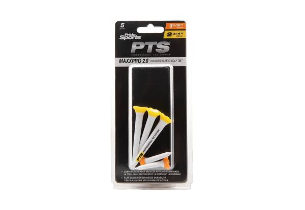 Pride PTS MaxxPro 2.0 Golf Tees - Seven Options Available