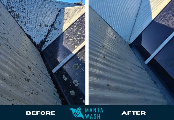 Roof Soft Wash Cleaning, Roof Moss and Mould Treatment - Options for Small, Medium, Large or Extra Large Homes & Single or Multi-Storey Homes