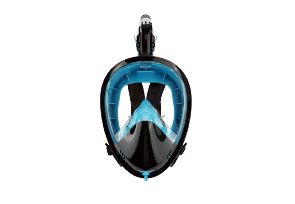 360-Degree Full-Face Snorkel Mask with Detachable Camera Mount