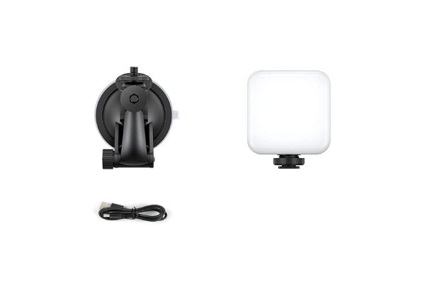 Adjustable Webcam LED Light with Suction Cup