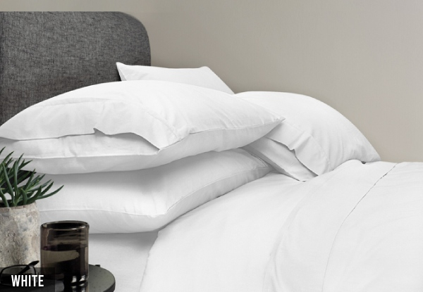 Bedding N Bath 600TC Pure Cotton Sheet Set - Available in Six Colours & Six Sizes