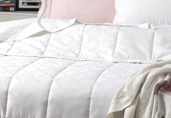 Josephine 500TC Cotton Jacquard Comforter - Three Sizes Available