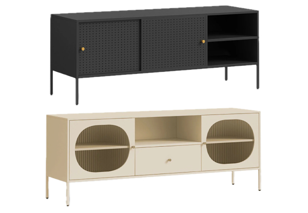 Lonna Steel TV Entertainment Unit Range - Two Options Available