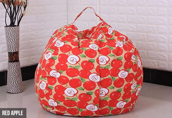 Stuffable Storage Bean Bag - Three Sizes & 10 Designs Available