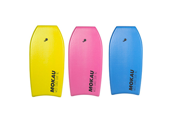 Mokau 41" Slick Bottom Body Board - Three Colours Available