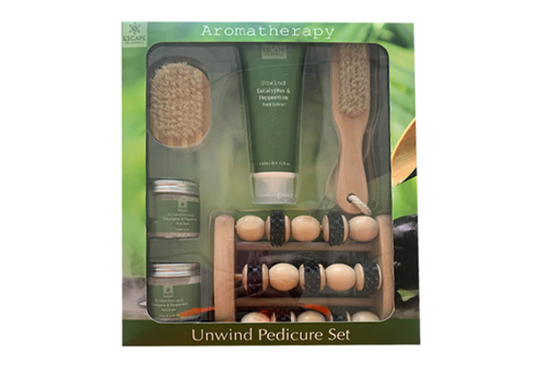 Aromatherapy Pedicure Set Unwind - Option for Two-Pack