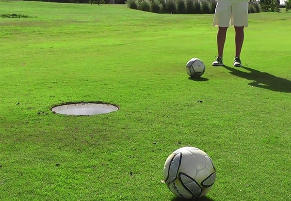 18 Holes of Footgolf for Two People incl. Bowl of Fries - Options for Four or Six People