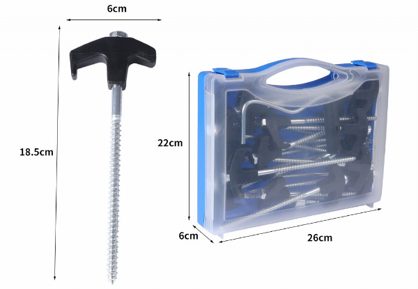 Mountview Camping Tent Peg Range - Two Options Available