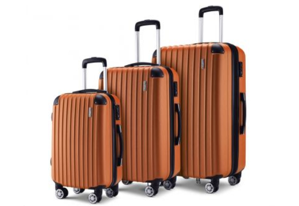 Cheap hard discount shell luggage sets