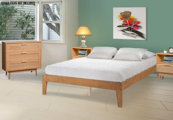 Four-Piece Natural Bedroom Suite