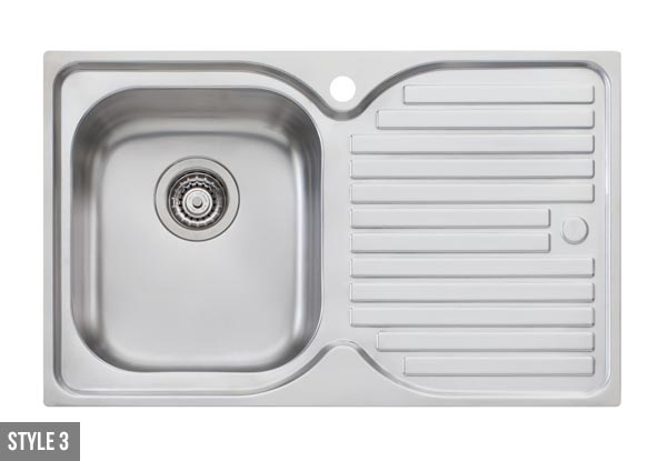 Oliveri Stainless Steel Sinks - Six Styles Available