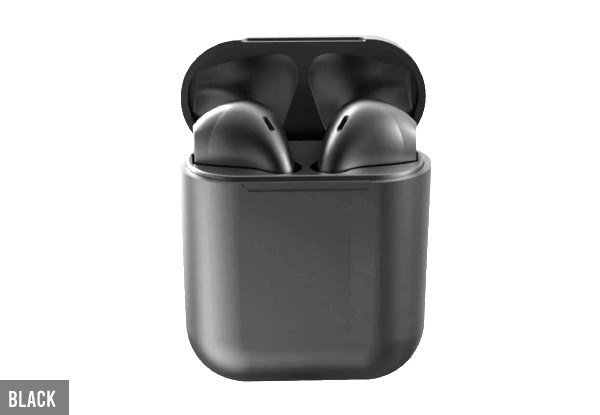 Bluetooth 5.0 Wireless Earbuds with Wireless Charging - Five Colours Available