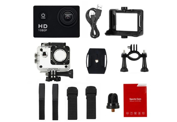 4k USB Charged Action Mini HD Camera - Option for Two-Piece