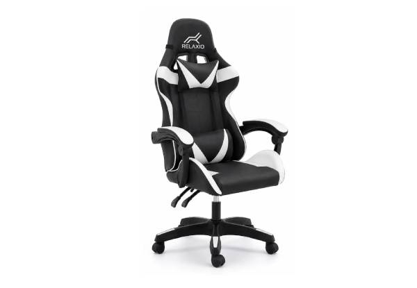 Adjustable Gaming Chair with Lumbar Support & Headrest - Available in Five Colours