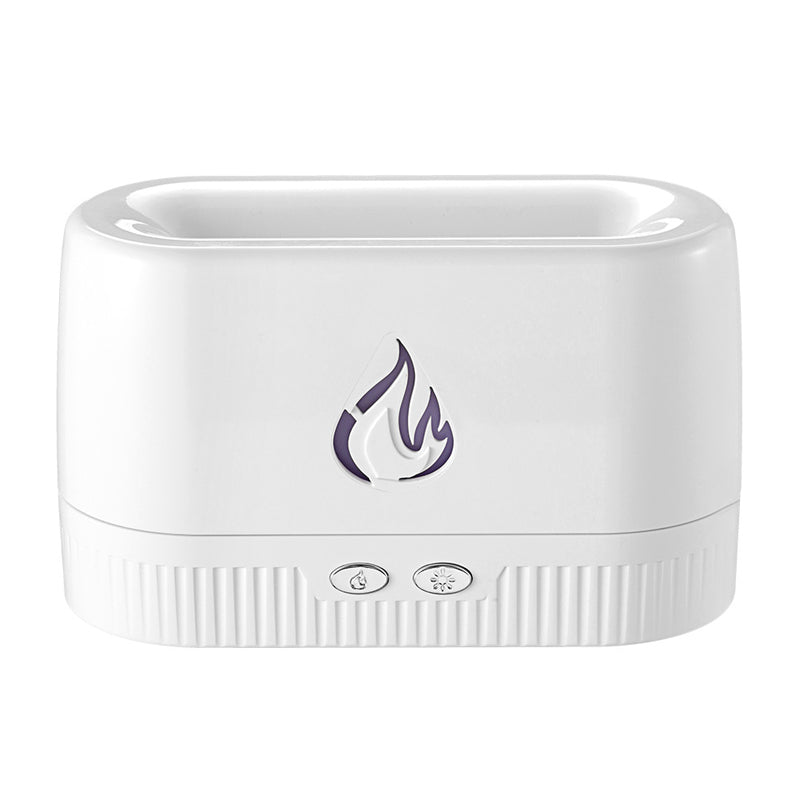Cool Mist Quiet Humidifier with Flame Simulation Night Light - Two Colours Available