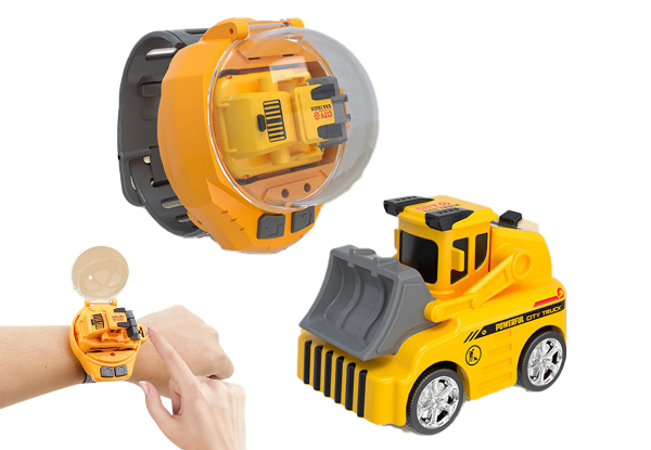 Mini Remote Control Car Watch Toy - Available in Four Colours & Option for Two