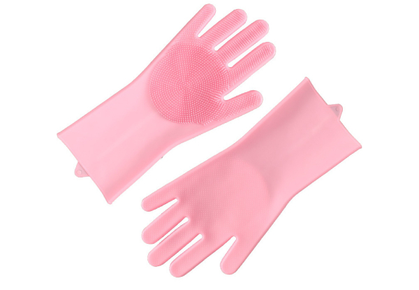 Multifunctional Silicone Cleaning Gloves - Five Colours Available