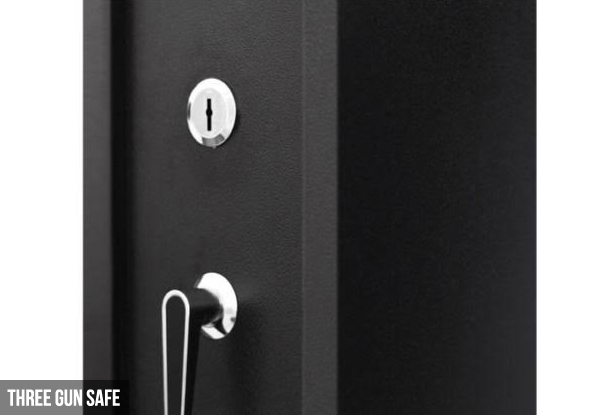 Lockable Three Rifle Storage Safe - Options for a Five or Eight Rifle Safe