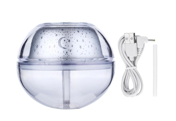 LED Night Light Essential Oil Humidifier - Two Colours Available