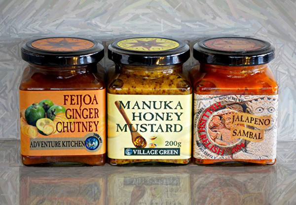 $19.95 for a Trio of Gourmet Condiments with Free Urban Shipping
